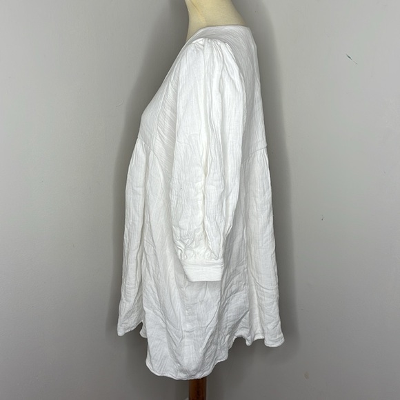 NWT Pomander Place‎ White Gauze Millie Dress - Picture 3 of 12